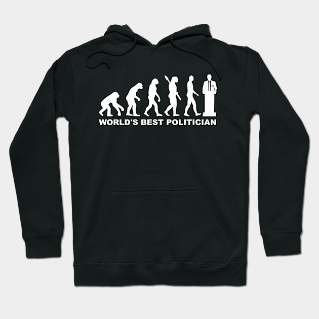 Politician evolution Hoodie by Designzz